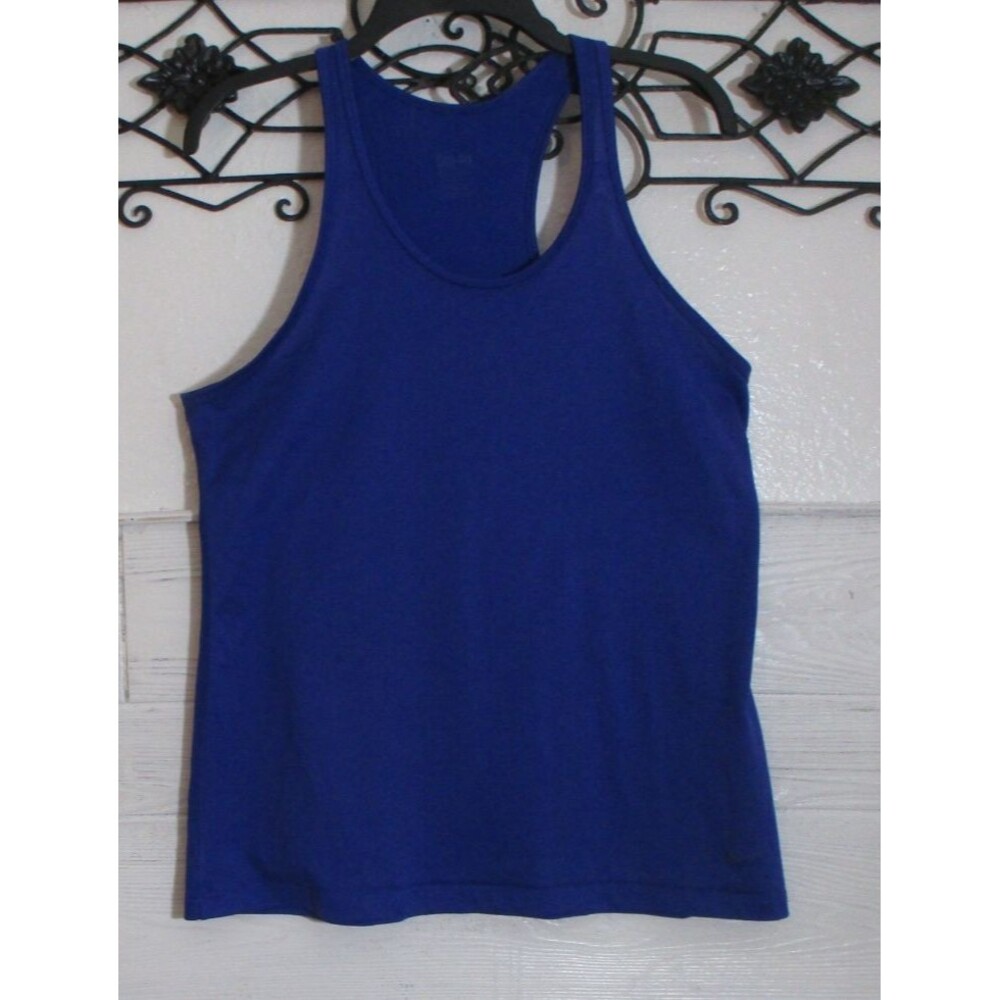 Nike Dri Fit Women's Top Size M Sleeveless Purple Round Neck